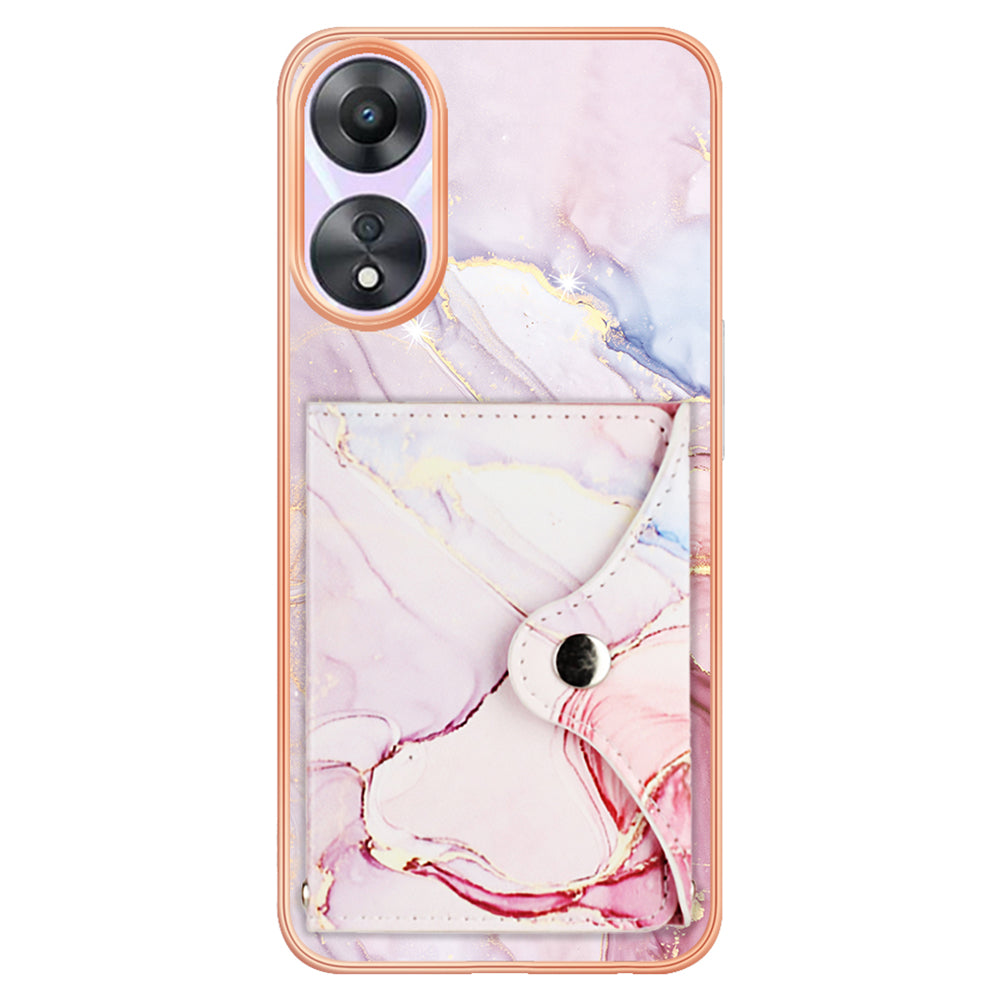 YB Leather Coating Series-9 for Oppo A78 5G / A58 5G Case Kickstand Leather+TPU Phone Cover YB Leather Coating Series-9 for Oppo A78 5G / A58 5G Case Kickstand Leather+TPU Phone Cover
